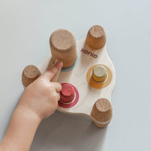 Load image into Gallery viewer, Korko Tap Tap Rainbow Cork and Wood Pick