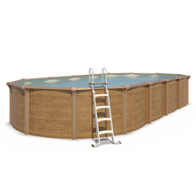 Cargar imagen en el visor de la galería, Piscina de acero elevada OSMOSE 945x490x132 con bomba de filtración