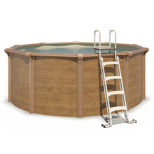 Cargar imagen en el visor de la galería, Piscina de acero elevada OSMOSE 395x132 con bomba de filtración