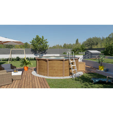 Cargar imagen en el visor de la galería, Piscina de acero elevada OSMOSE 395x132 con bomba de filtración
