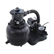 Cargar imagen en el visor de la galería, Piscina de acero elevada SAPHIR 485x120 con bomba de filtración