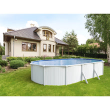 Cargar imagen en el visor de la galería, Piscina de acero elevada SAPHIR 635x390x120 con bomba de filtración