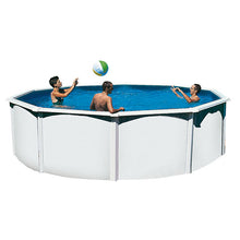 Cargar imagen en el visor de la galería, Piscina metálica elevada SAPHIR 485x120 con bomba de filtro