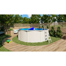 Cargar imagen en el visor de la galería, Piscina de acero elevada SAPHIR 485x120 con bomba de filtración