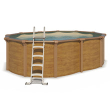 Cargar imagen en el visor de la galería, Piscina de acero elevada OSMOSE 520x395x132 con bomba de filtración