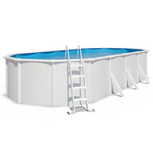 Cargar imagen en el visor de la galería, Piscina de acero elevada SAPHIR 790x485x120 con bomba de filtración