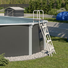 Cargar imagen en el visor de la galería, Piscina de acero elevada OSMOSE ANTRACITA 945x490x132 con bomba de filtración