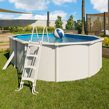 Cargar imagen en el visor de la galería, Piscina de acero elevada SAPHIR 515x390x120 con bomba de filtración