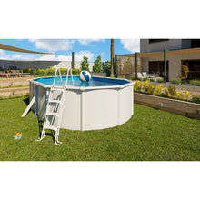 Cargar imagen en el visor de la galería, Piscina de acero elevada SAPHIR 515x390x120 con bomba de filtración