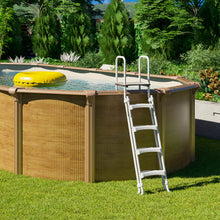 Cargar imagen en el visor de la galería, Piscina de acero elevada OSMOSE 640x395x132 con bomba de filtración