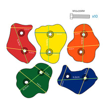 Carregar imatge al visor de la galeria, Joc de 5 peces per a rocòdrom infantil