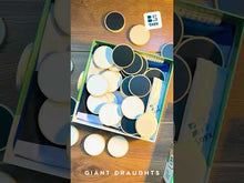 Carregar e reproduzir vídeo no visualizador da Galeria, Juego de Damas Gigante BS Toys