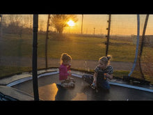 Load and play video in Gallery viewer, EXIT Classic Trampoline 244x427 cm - Green