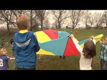 Load and play video in Gallery viewer, Parachute with 24 balls for group play