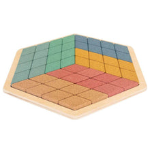 Cargar imagen en el visor de la galería, Puzle de corcho natural Creative Colour Tiles de Korko