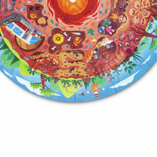 Carregar imatge al visor de la galeria, Puzle de Madera el Mundo Subterráneo de Hape