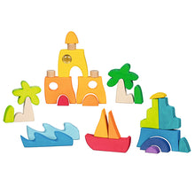 Cargar imagen en el visor de la galería, Puzzle Paisaje Honolulu de Madera Goki