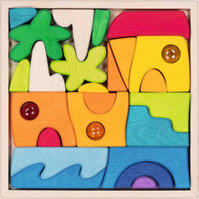 Cargar imagen en el visor de la galería, Puzzle Paisaje Honolulu de Madera Goki