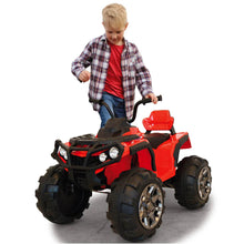 Carregar imatge al visor de la galeria, Quad Elèctric Infantil Protector Vermell 12V JAMARA