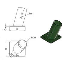 Load image into Gallery viewer, Set of Metal Swing Anchors