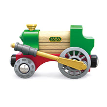 Load image into Gallery viewer, Hape Retro Wooden Train Set with Station