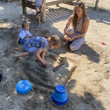 Carregar imatge al visor de la galeria, Joguines de sorra 7 en 1 plegable - Blau