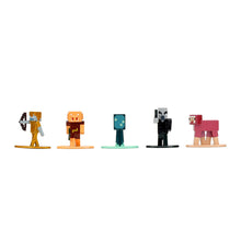 Load image into Gallery viewer, Minecraft Nanofigures Set 4 cm