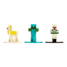 Load image into Gallery viewer, Minecraft Nanofigures Set 4 cm