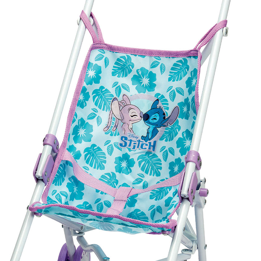 Sillita Plegable Para Muñecos Smoby Con Diseño De Stitch – Ligera, Con Estructura De Metal Y Tejido Lavable Para Muñecas Hasta 42 Cm