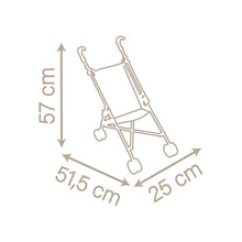 Cargar imagen en el visor de la galería, Silla de paseo plegable para muñecas Smoby Baby Nurse