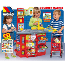 Cargar imagen en el visor de la galería, Supermercado de juguete Electrónico con Carrito de Compra y Accesorios