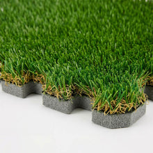 Cargar imagen en el visor de la galería, Loseta Puzzle de Foam Césped Artifical - Foamex 50x50cm
