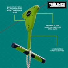 Load image into Gallery viewer, 30m Zip Line with Quickset Brake System