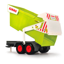 Cargar imagen en el visor de la galería, Tractor Claas Dickie con tráiler de granja 65 cm