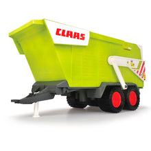 Cargar imagen en el visor de la galería, Tractor Claas Dickie con tráiler de granja 65 cm