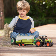 Cargar imagen en el visor de la galería, Tractor CLAAS Dickie con remolque 57 cm