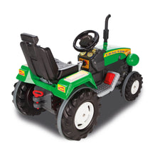 Load image into Gallery viewer, Kids' 12V Green Power Drag Electric Tractor