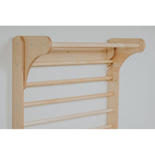 Carregar imatge al visor de la galeria, Triangle Pikler + Paret Sueca 2 en 1 - Natural