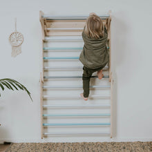 Carregar imatge al visor de la galeria, Triangle Pikler + Paret Sueca 2 en 1 - Pastel