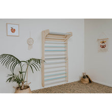 Carregar imatge al visor de la galeria, Triangle Pikler + Paret Sueca 2 en 1 - Pastel