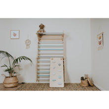 Load image into Gallery viewer, Pikler Triangle + Swedish Wall 2 in 1 + Ramp - Pastel