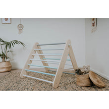 Carregar imatge al visor de la galeria, Triangle Pikler + Paret Sueca 2 en 1 - Pastel