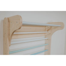 Load image into Gallery viewer, Pikler Triangle + Swedish Wall 2 in 1 + Ramp - Pastel