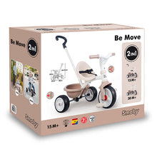 Carregar imatge al visor de la galeria, Triciclo evolutivo Be Move Beige – Smoby