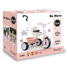 Carregar imatge al visor de la galeria, Triciclo evolutivo Be Move Rosa – Smoby