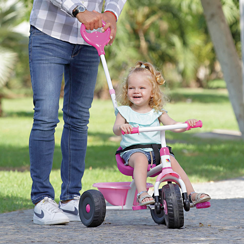 Molto 3 en 1 Tricycle pour Enfants Rose - Jouets Moltó Molto 3 en 1 Tricycle pour Enfants Rose - Jouets Moltó