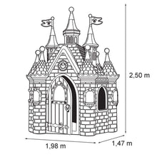 Cargar imagen en el visor de la galería, Casita infantil para jardín Super Palacio