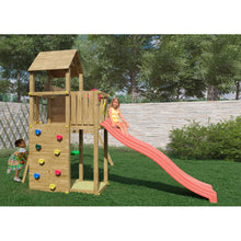Carregar imatge al visor de la galeria, parque infantil con rocódromo y tobogán