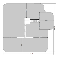 Load image into Gallery viewer, Parque infantil con torre y tobogán