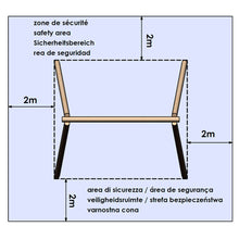 Carregar imatge al visor de la galeria, Gronxador per a jardí Akeo amb tobogan i balancí